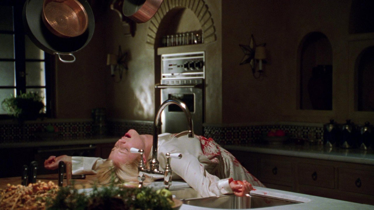 A Perfect Murder backdrop