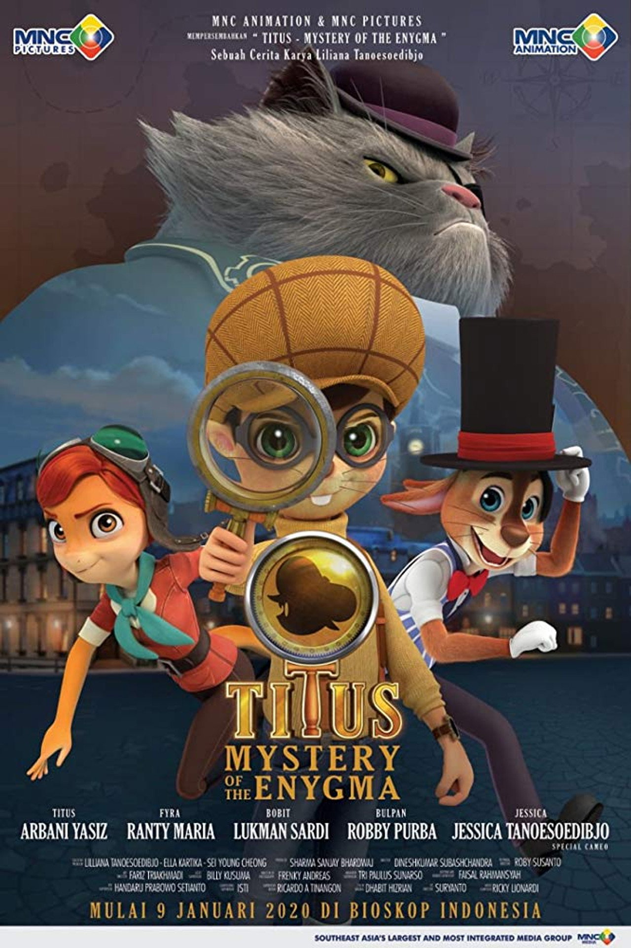 Titus: Mystery of the Enygma filmaffisch