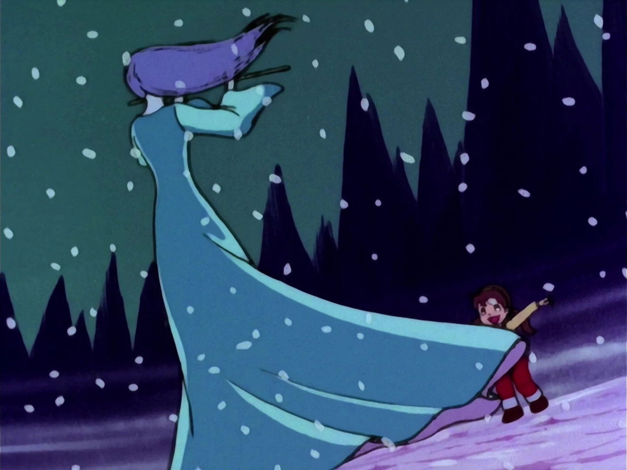 The Snow Woman Who Escaped from a Picture Book