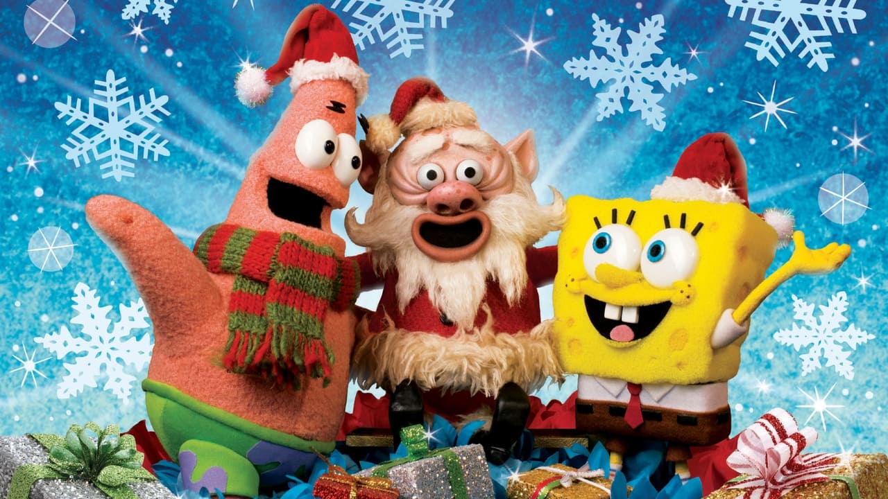 It's a SpongeBob Christmas! Backdrop Image
