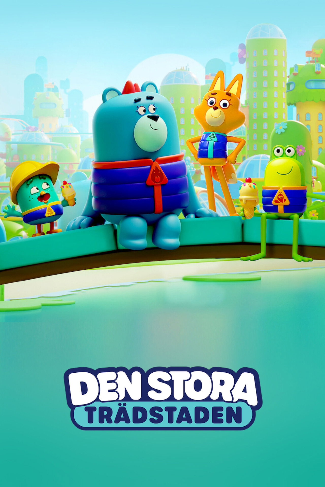 Den stora trädstaden affisch