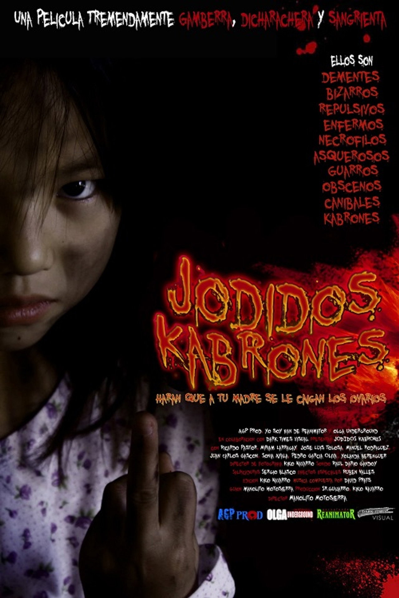 Jodidos kabrones filmaffisch