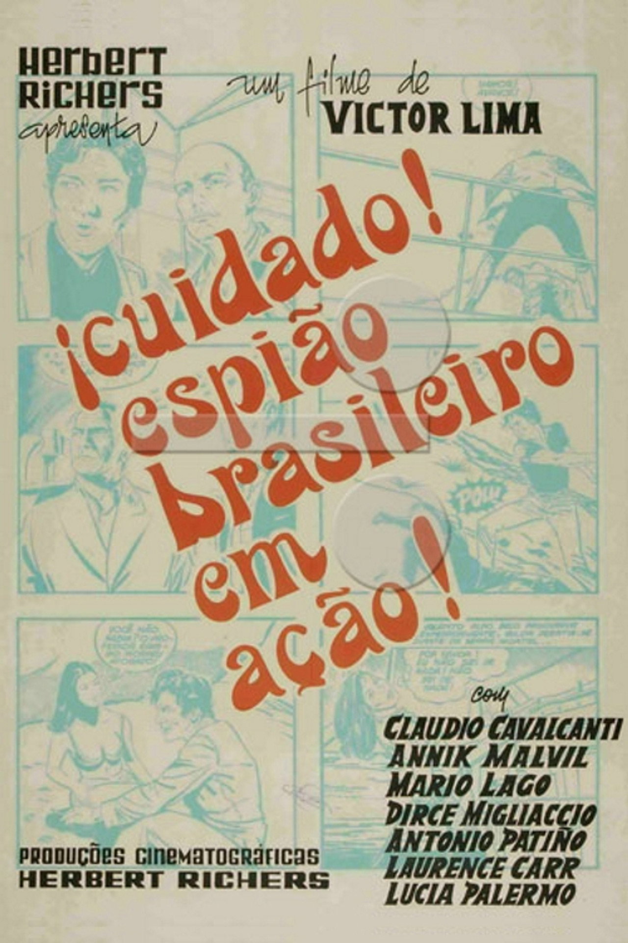 Cuidado! Espião Brasileiro em Ação! filmaffisch