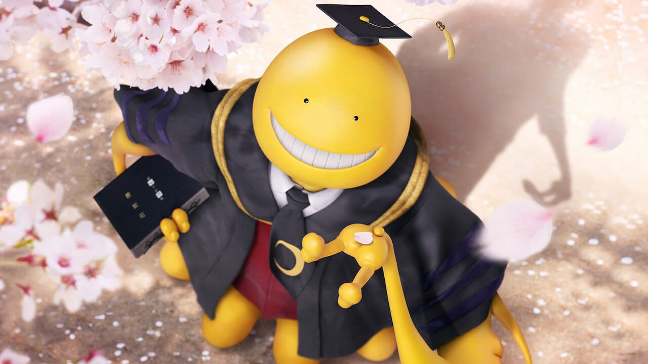 Scen från Assassination Classroom: Graduation