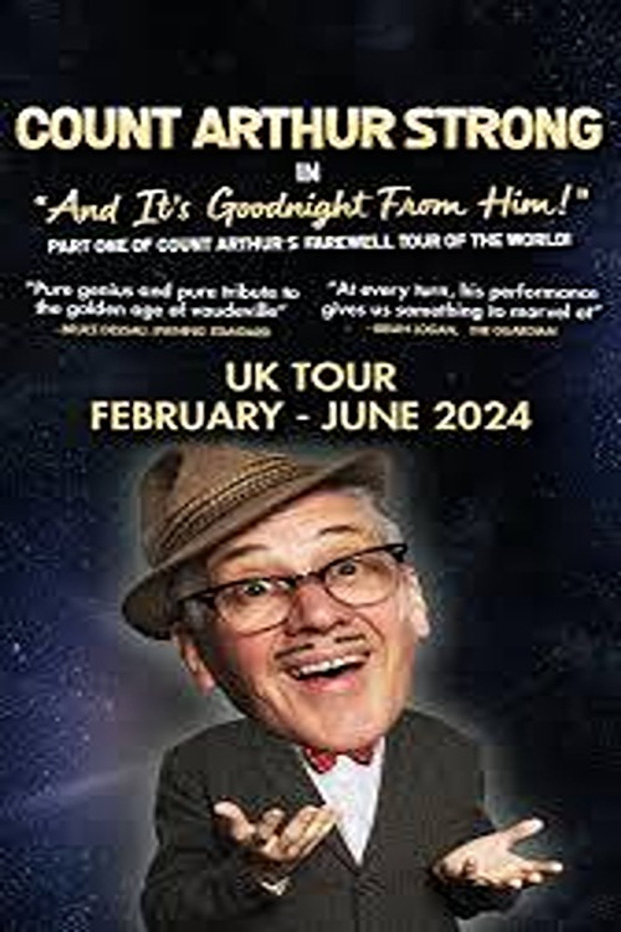Count Arthur Strong: And It's Goodnight from Him! filmaffisch