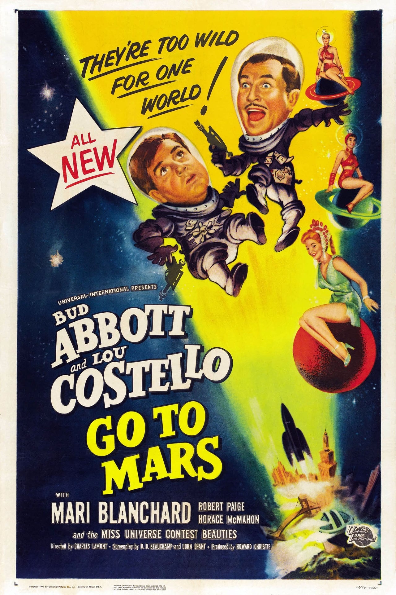 Abbott And Costello Go To Mars (1953)