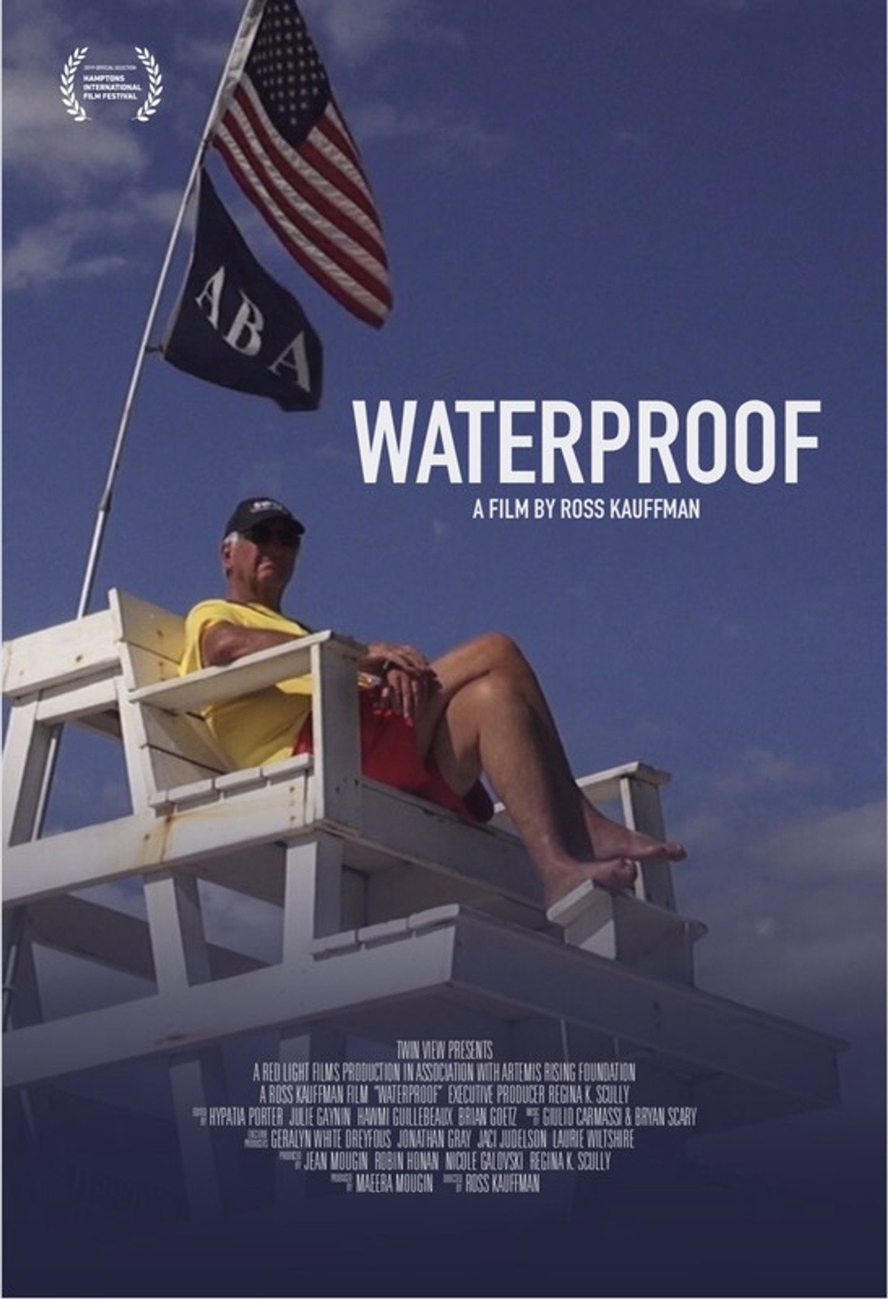 Waterproof filmaffisch