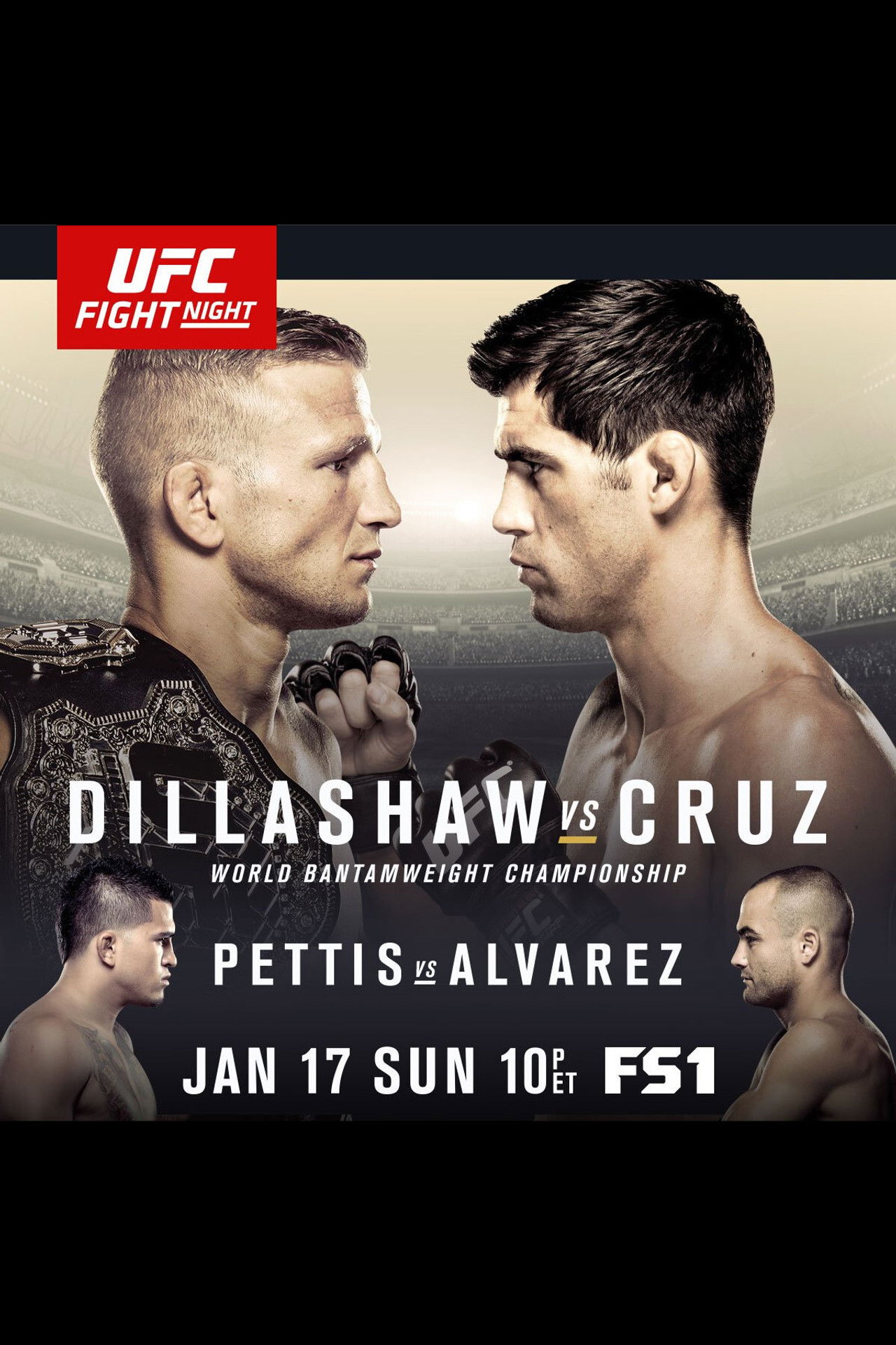 UFC Fight Night 81: Dillashaw vs. Cruz Backdrop