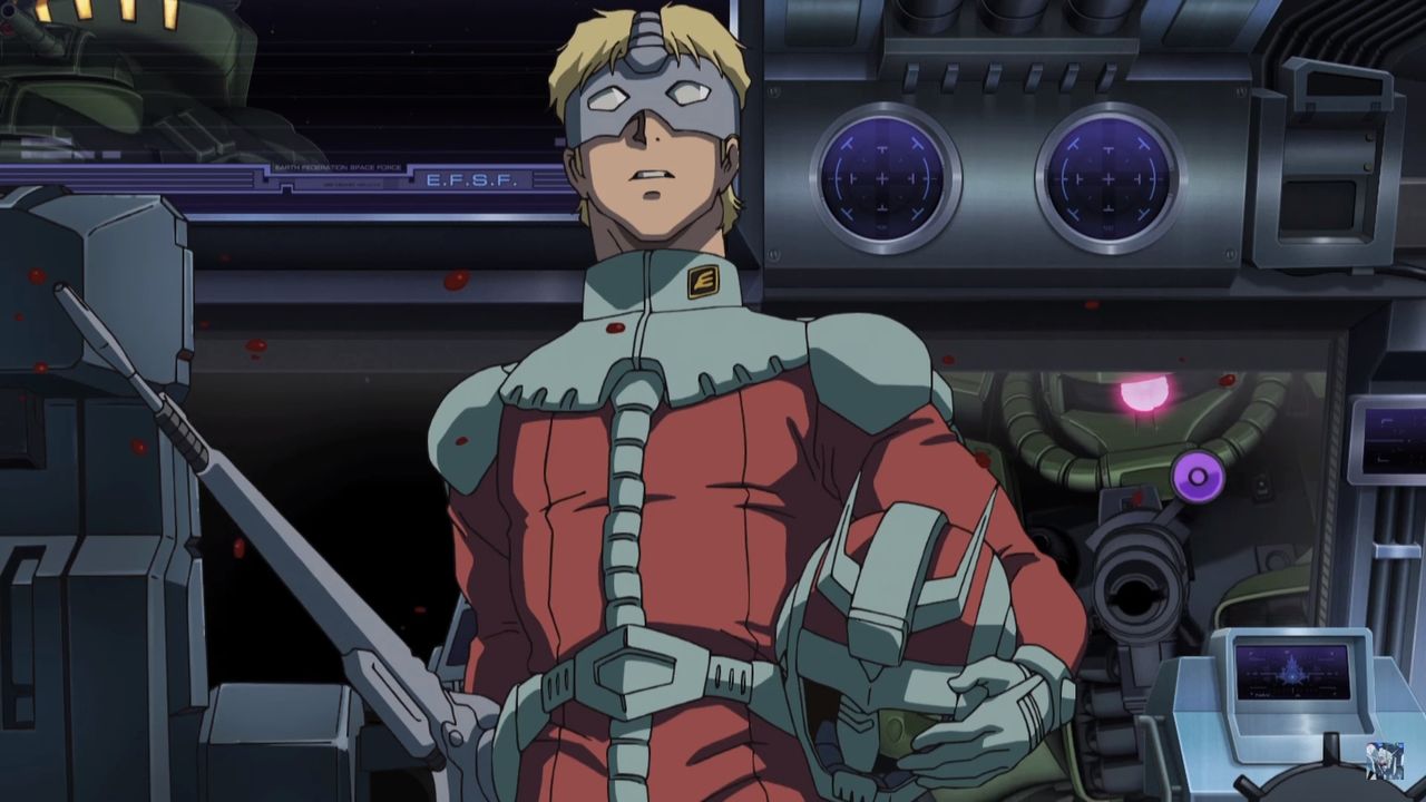 Mobile Suit Gundam: The Origin VI – Rise of the Red Comet background