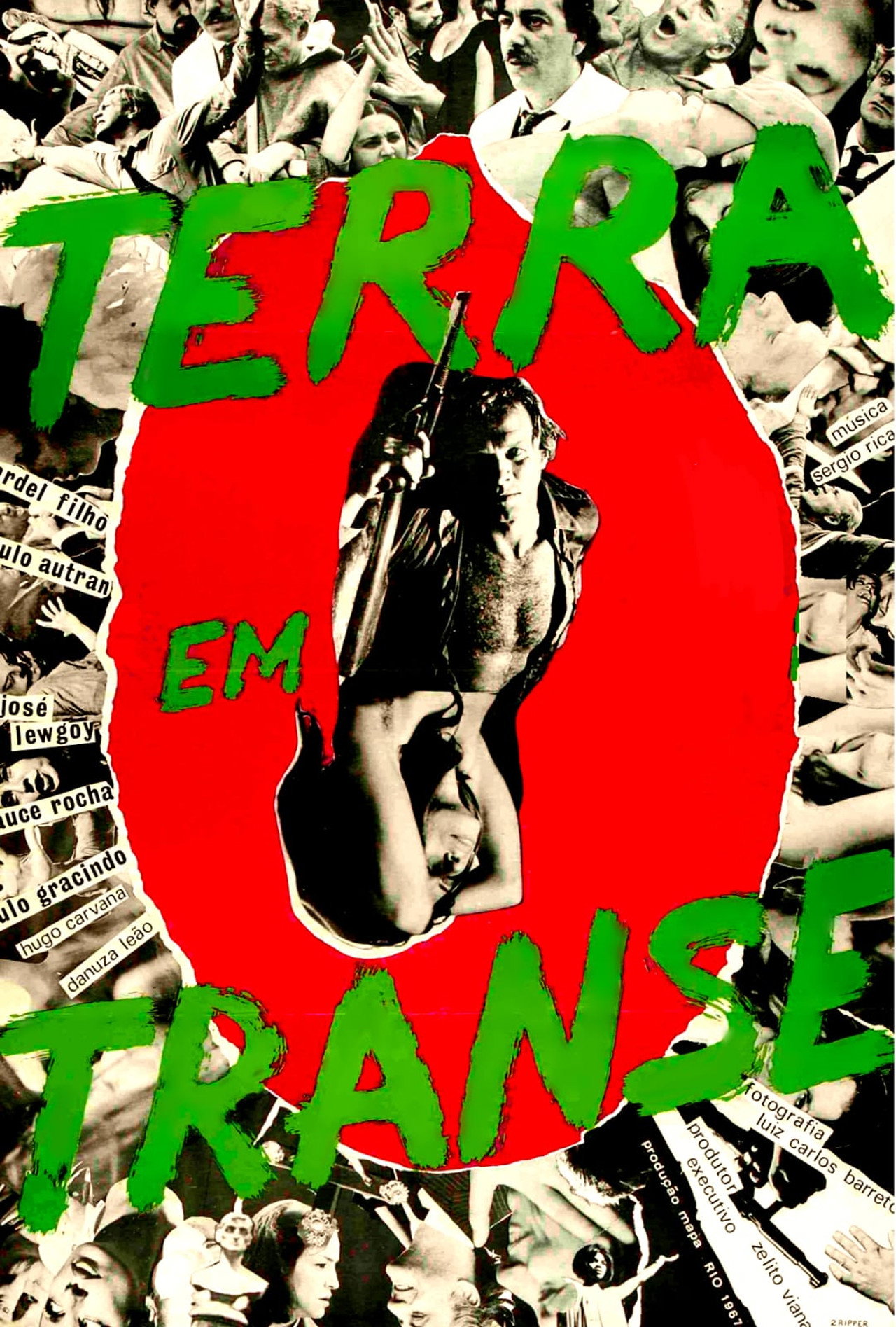 Terra em Transe filmaffisch
