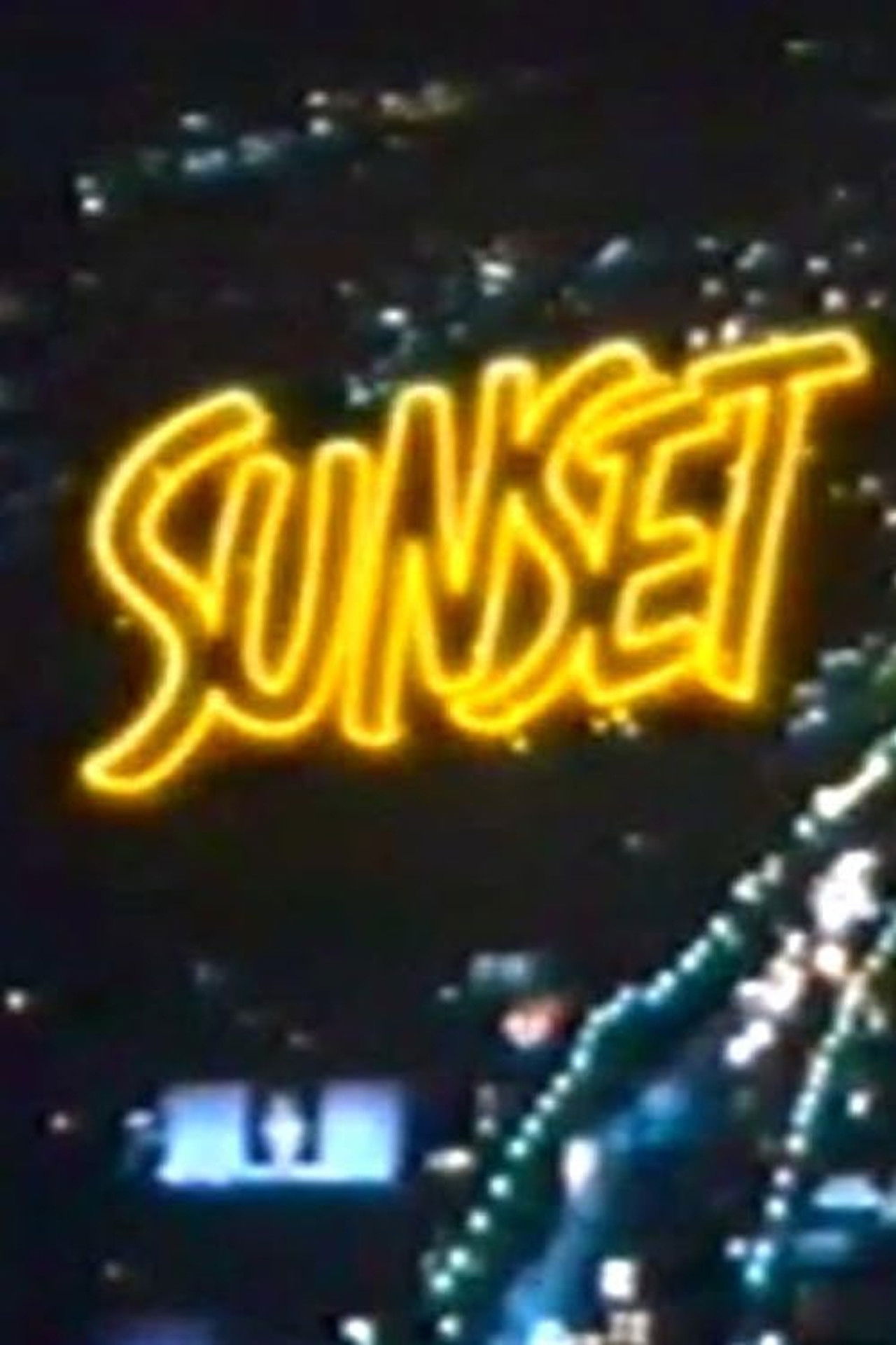 Sunset People Backdrop