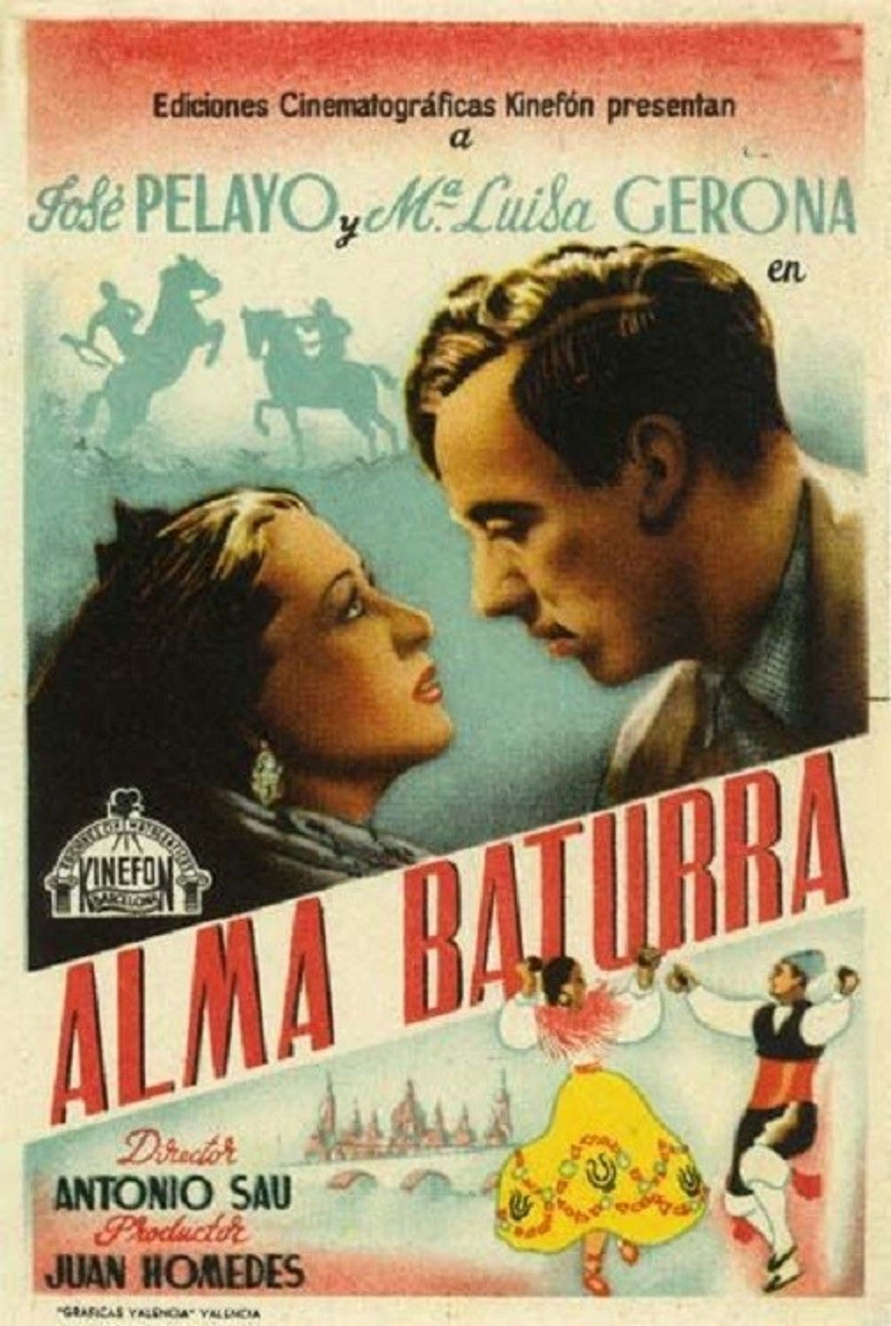 Alma baturra Backdrop