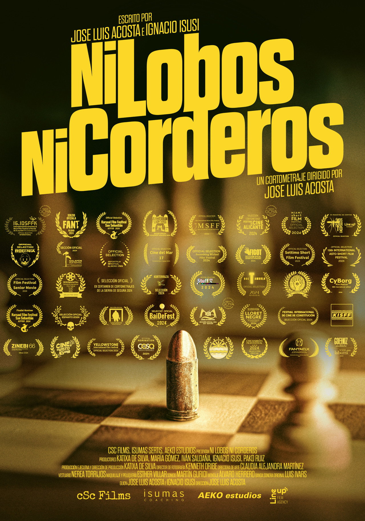 Ni lobos ni corderos filmaffisch
