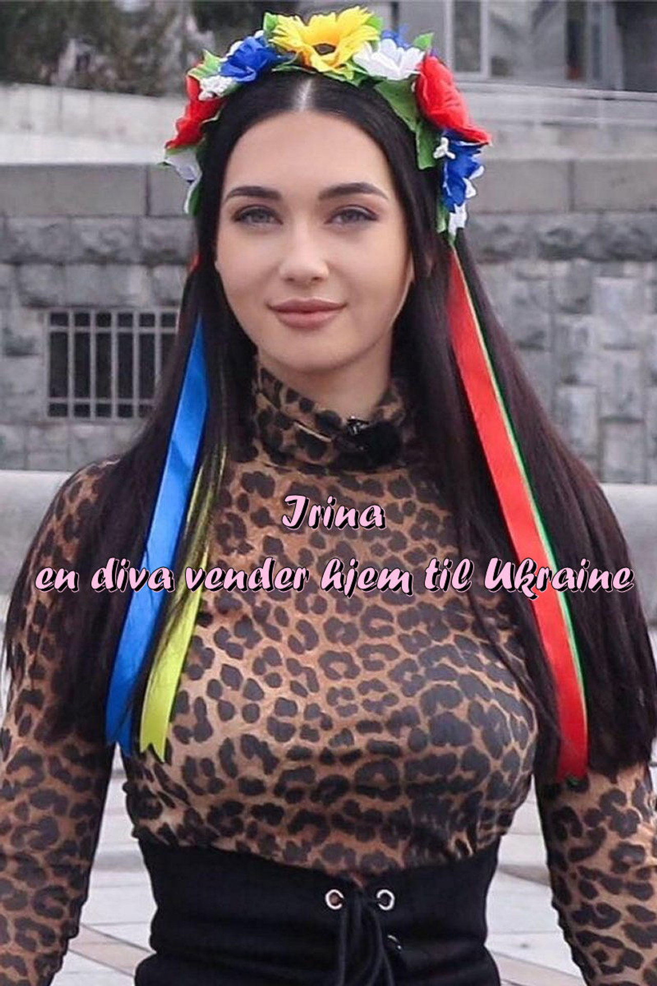 Irina - en diva vender hjem til Ukraine affisch