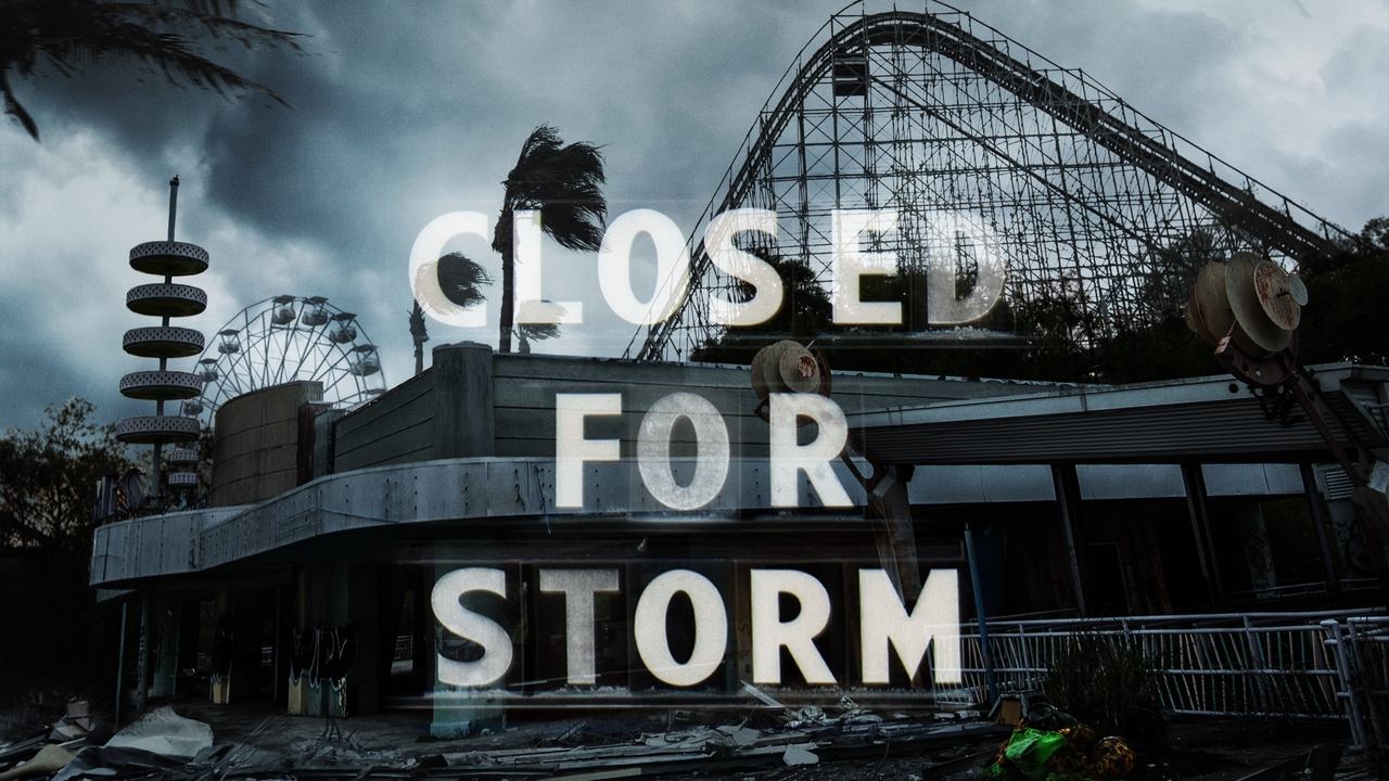 Closed for Storm background