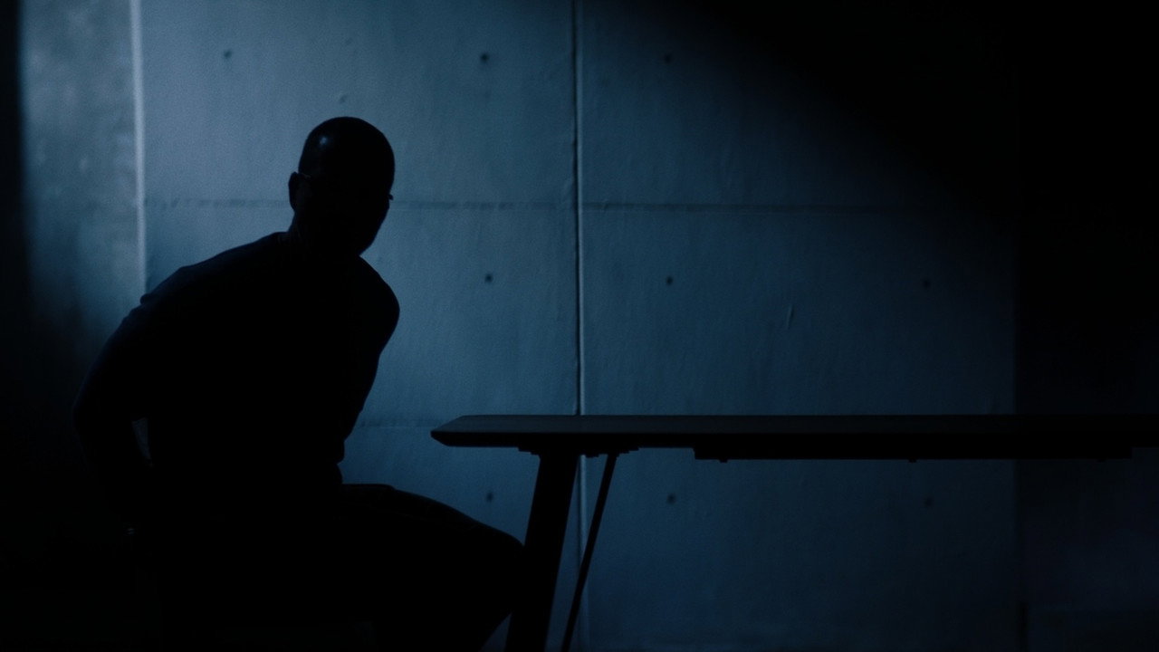 The interrogant backdrop