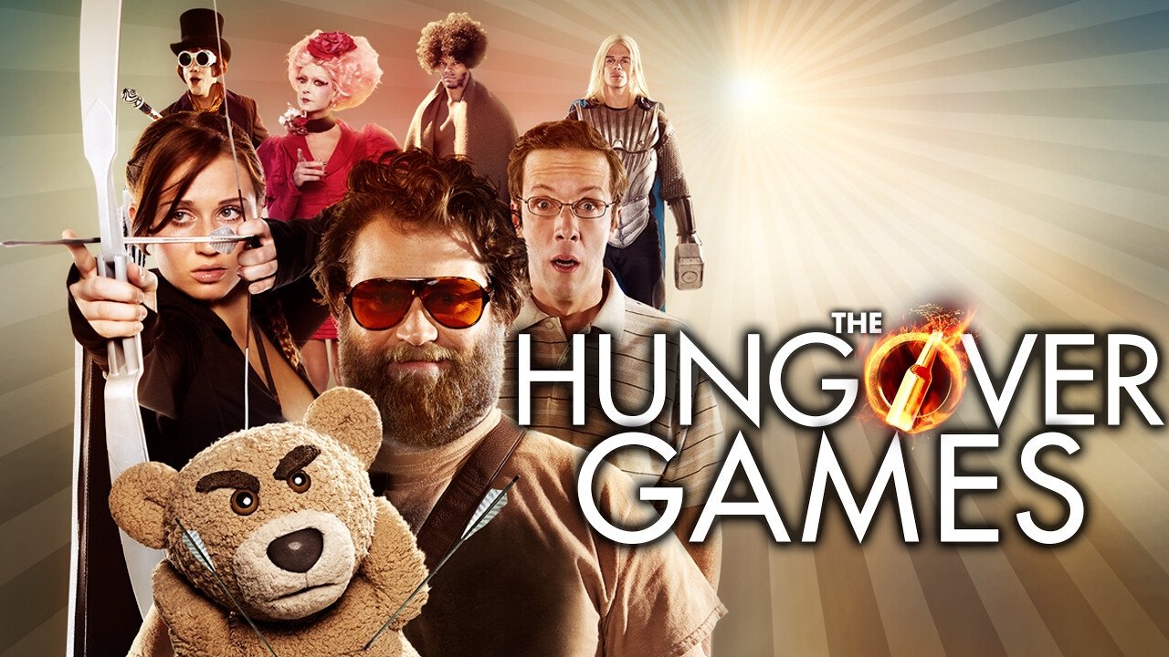 The Hungover Games background