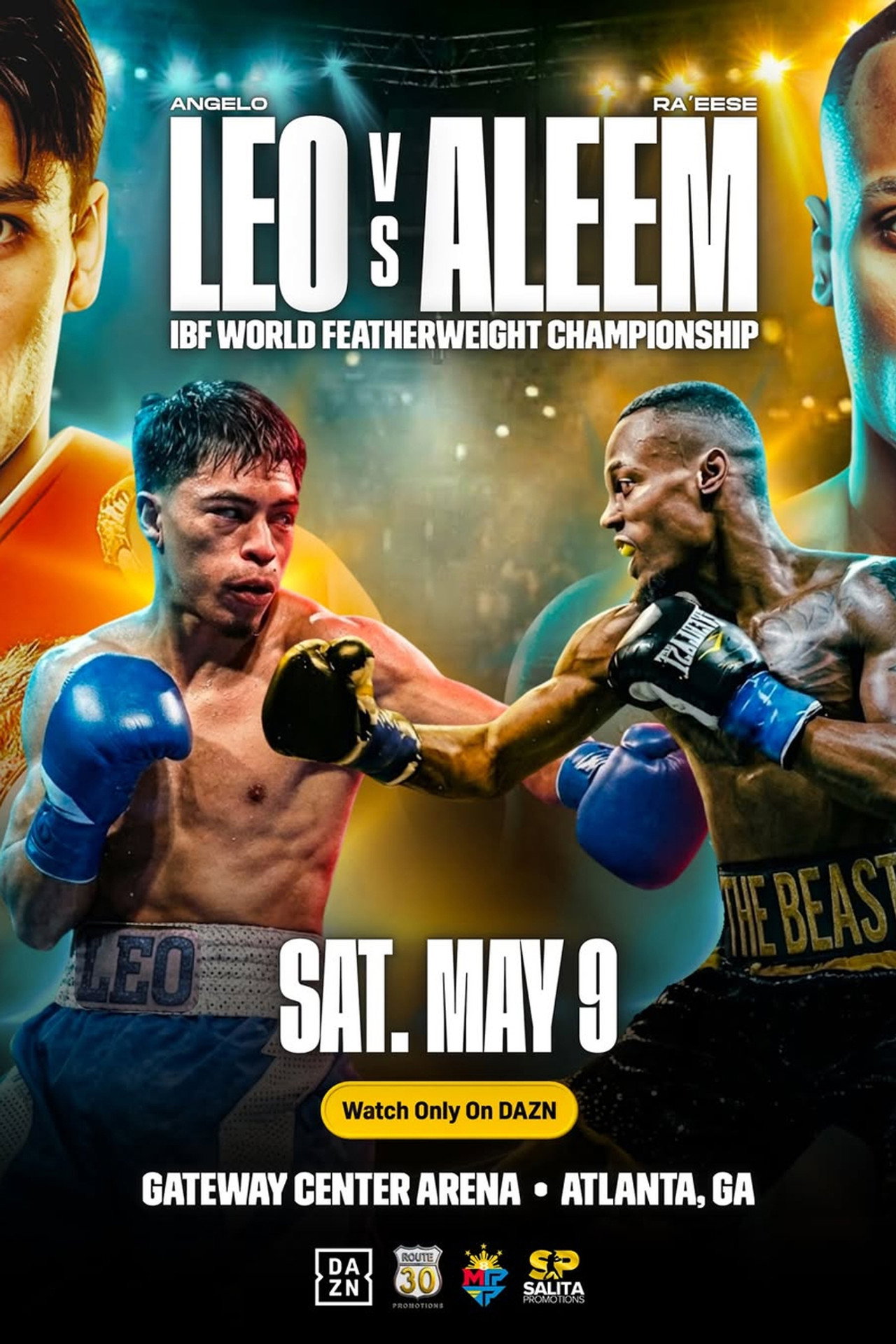 Angelo Leo vs. Ra’eese Aleem filmaffisch
