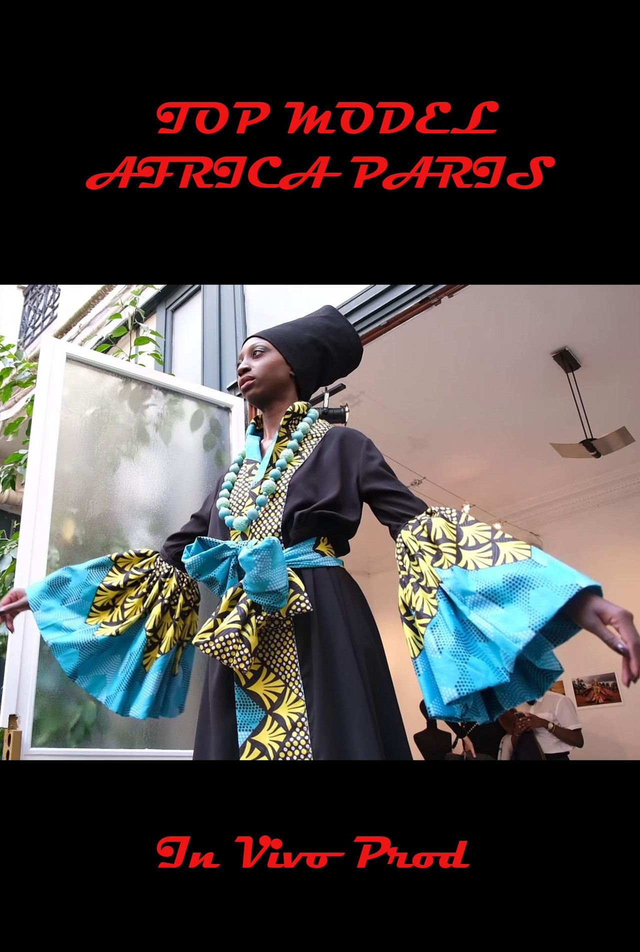 Top Model Africa Paris Backdrop