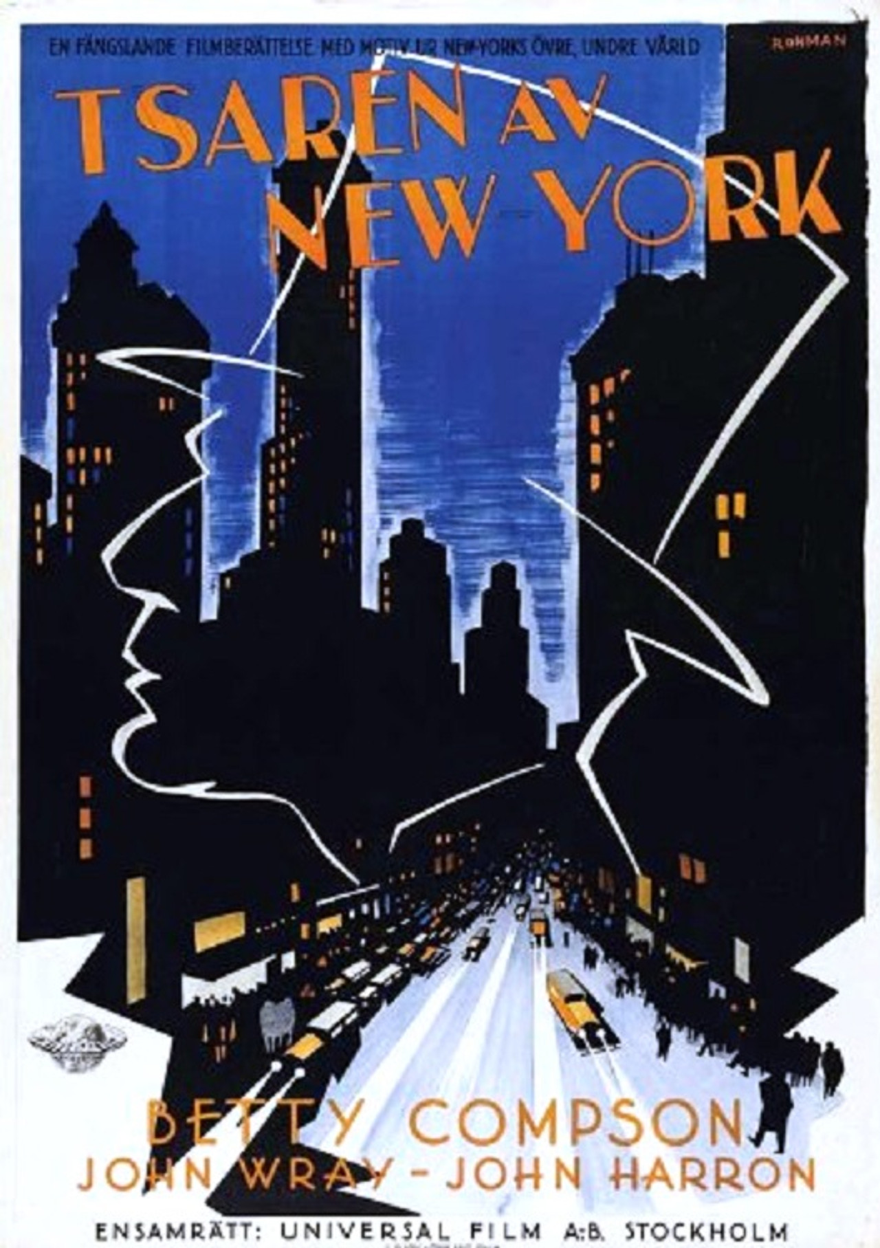 The Czar of Broadway filmaffisch