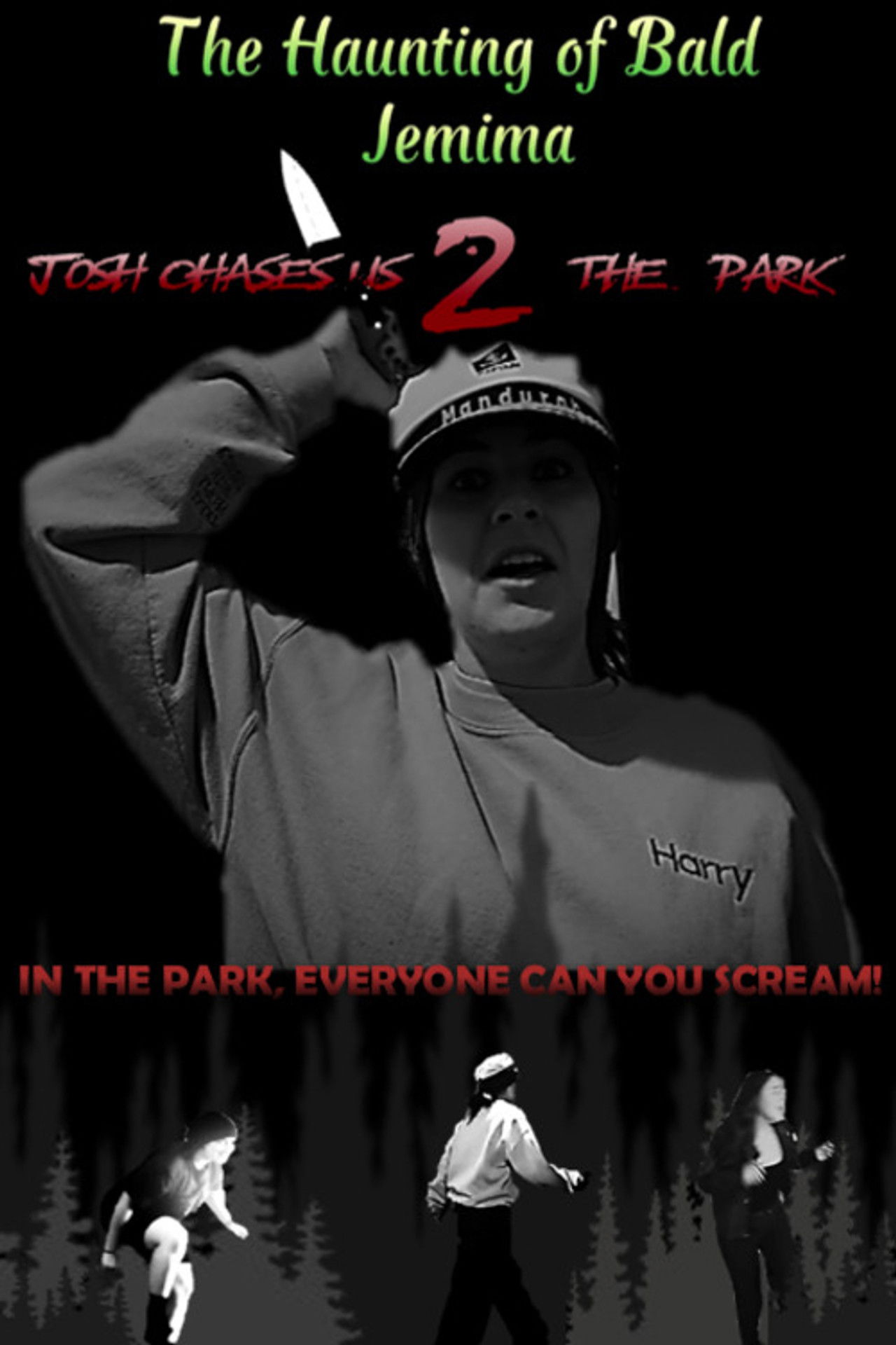 The Haunting of Bald Jemima 2: Josh Chases Us 2 The Park Backdrop