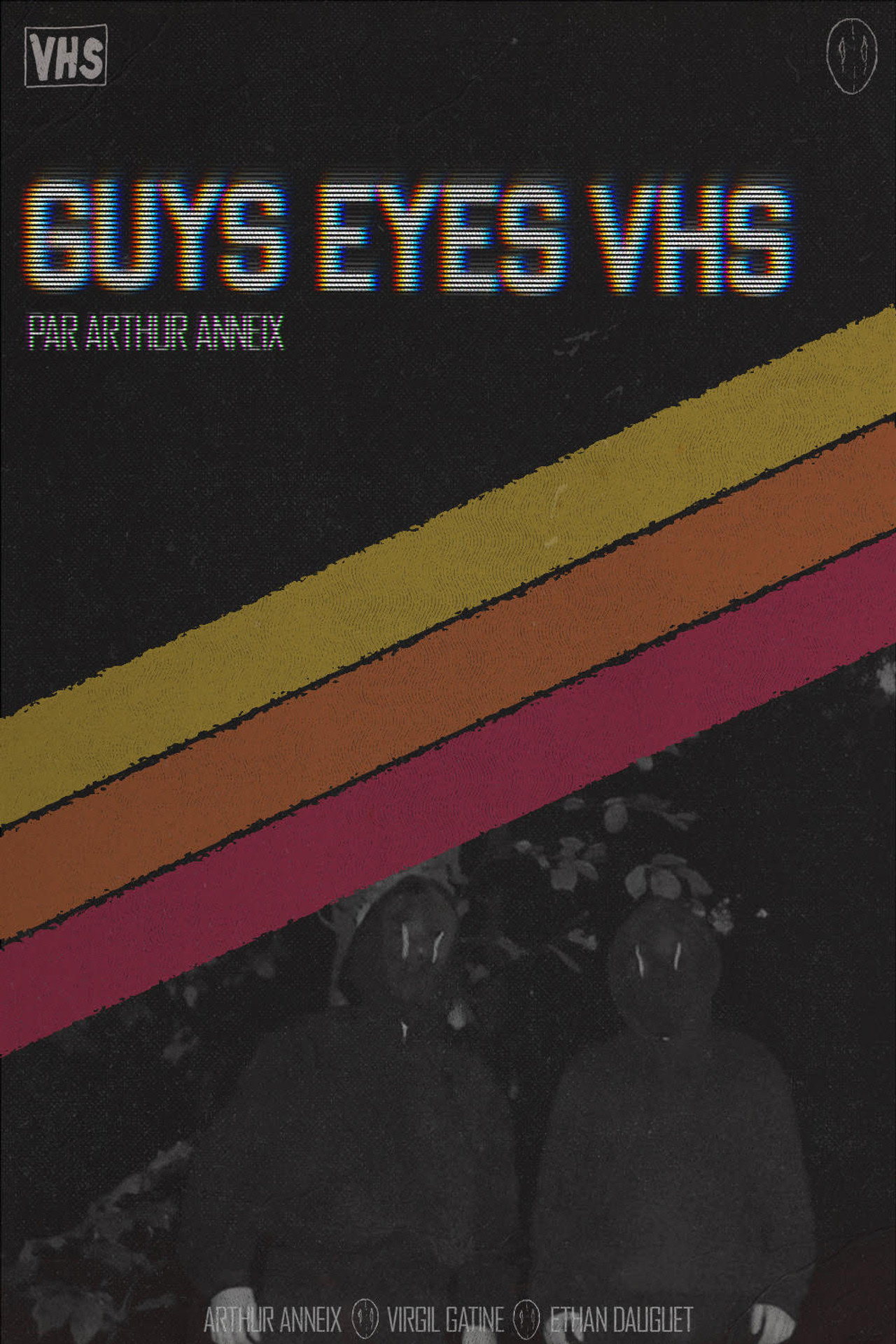 Guys Eyes VHS Backdrop
