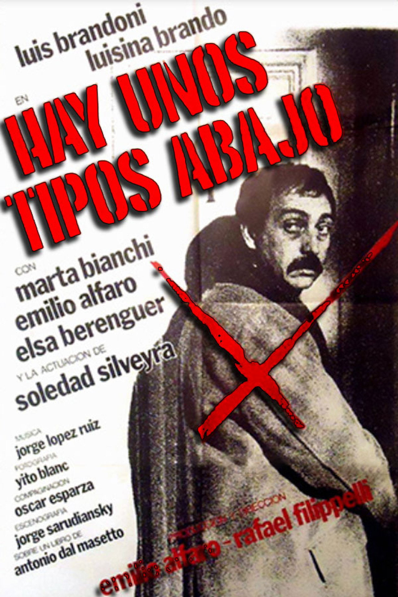 Hay unos tipos abajo filmaffisch