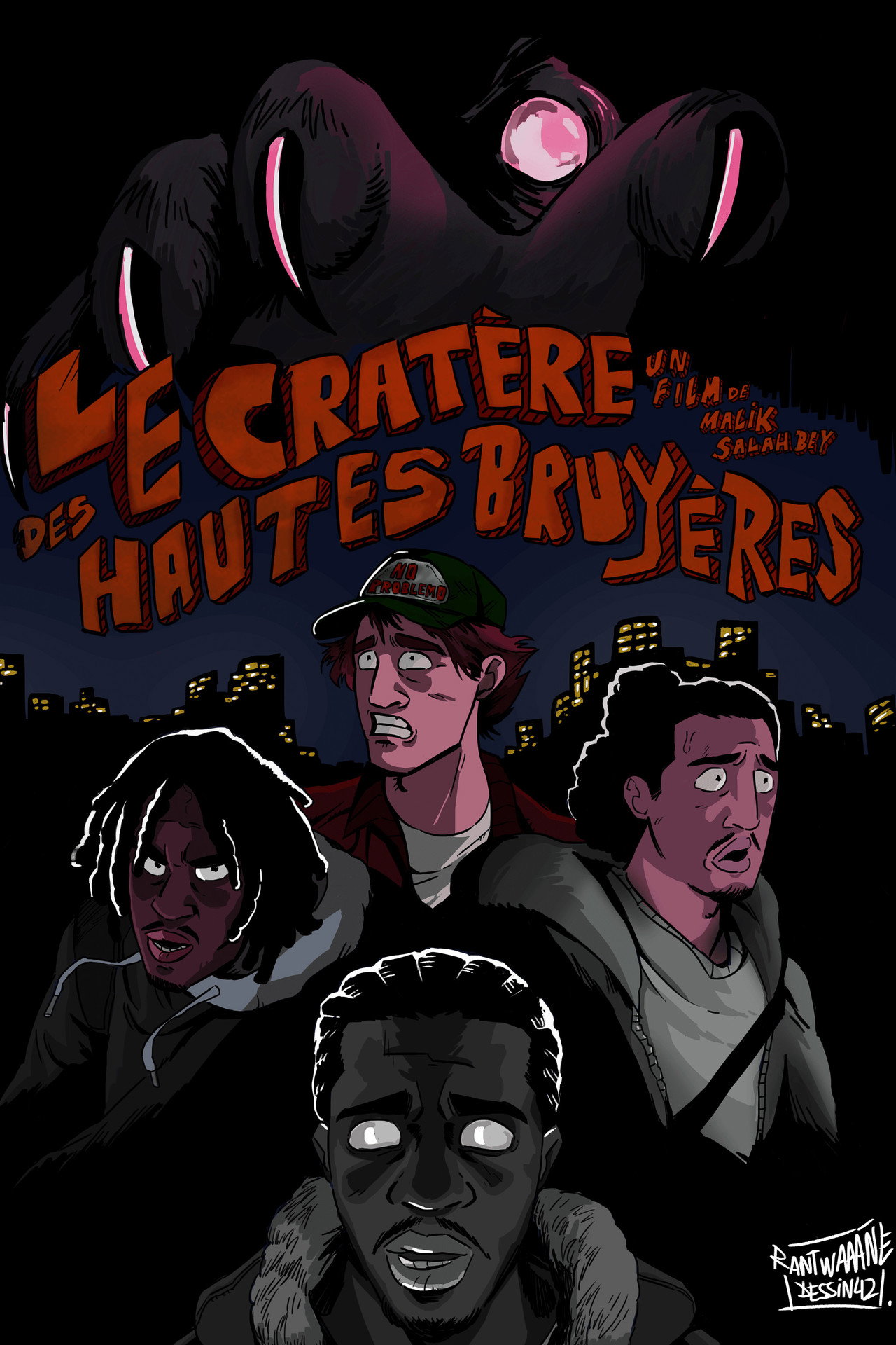 Le cratère des Hautes-Bruyères poster