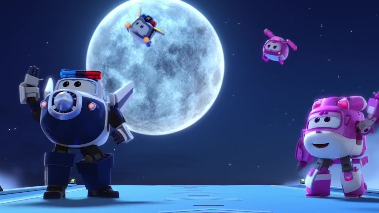 Super Wings - Season 5 Episode 10 : Super Moon Super Save (Part 1)