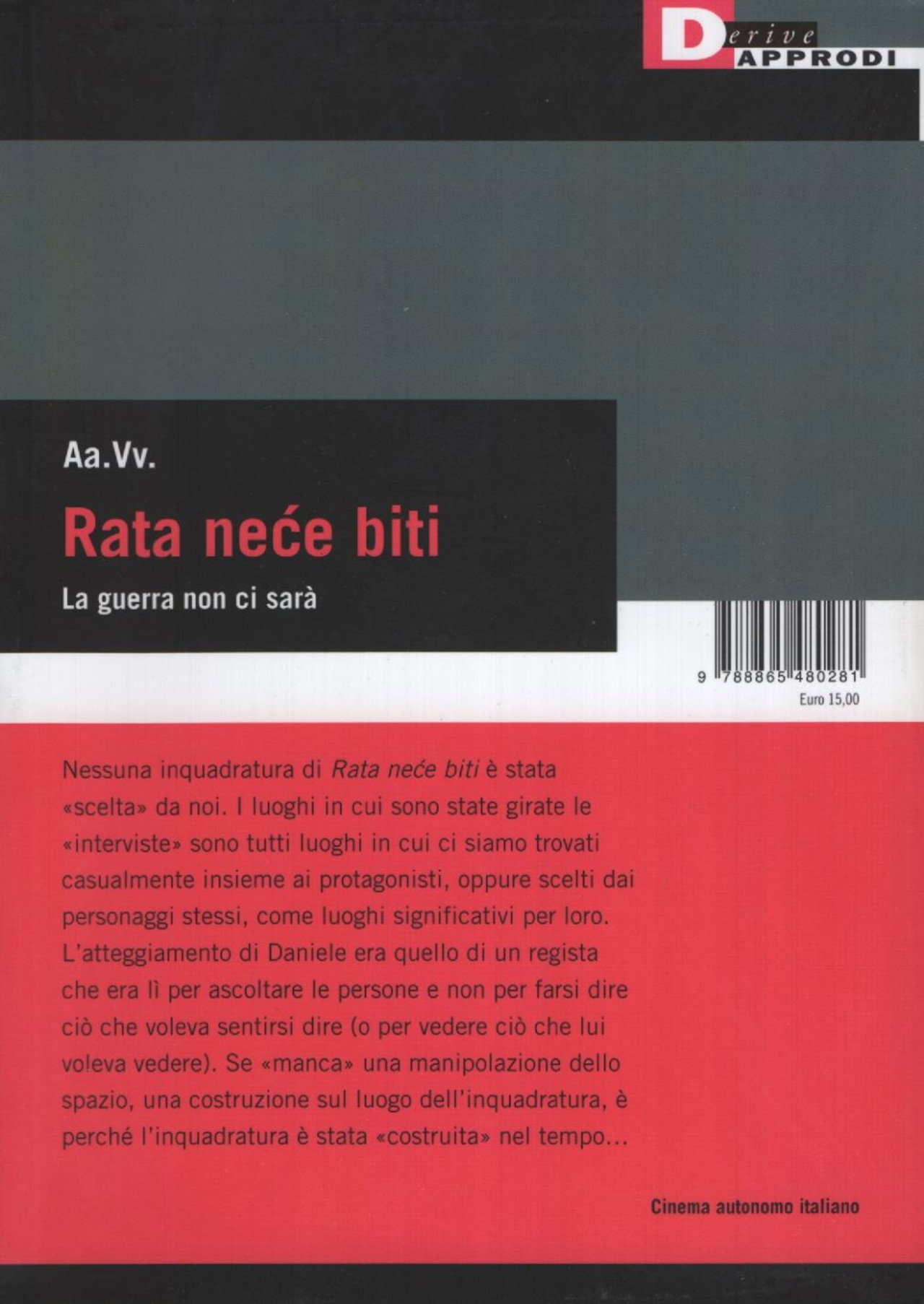 Rata nece biti! filmaffisch