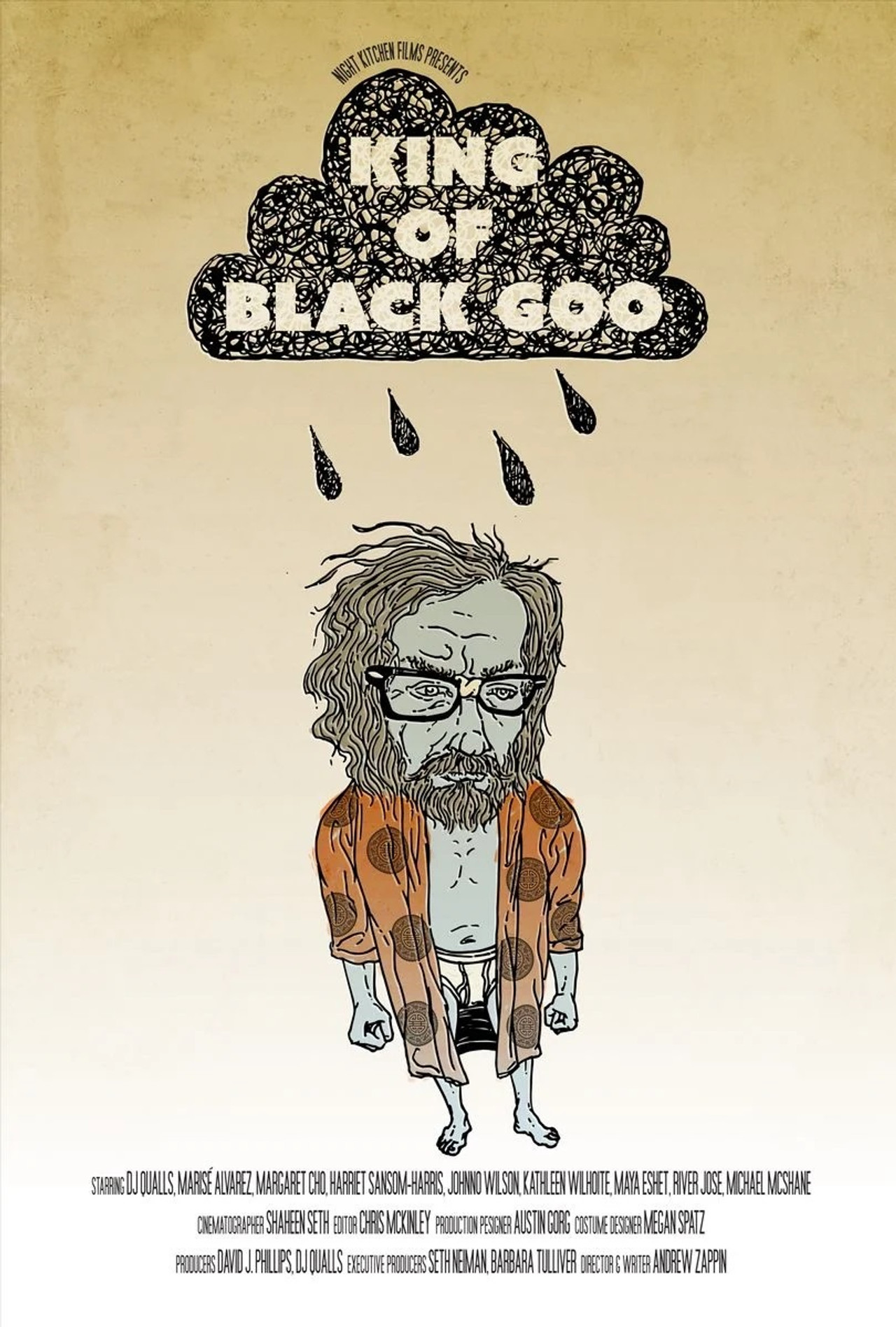 The King of Black Goo Backdrop