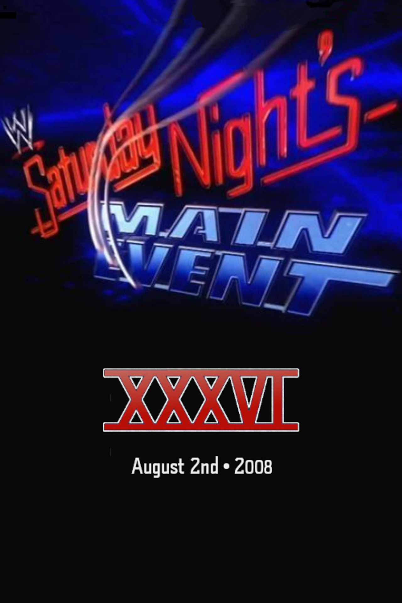 WWE Saturday Night's Main Event XXXVI Backdrop