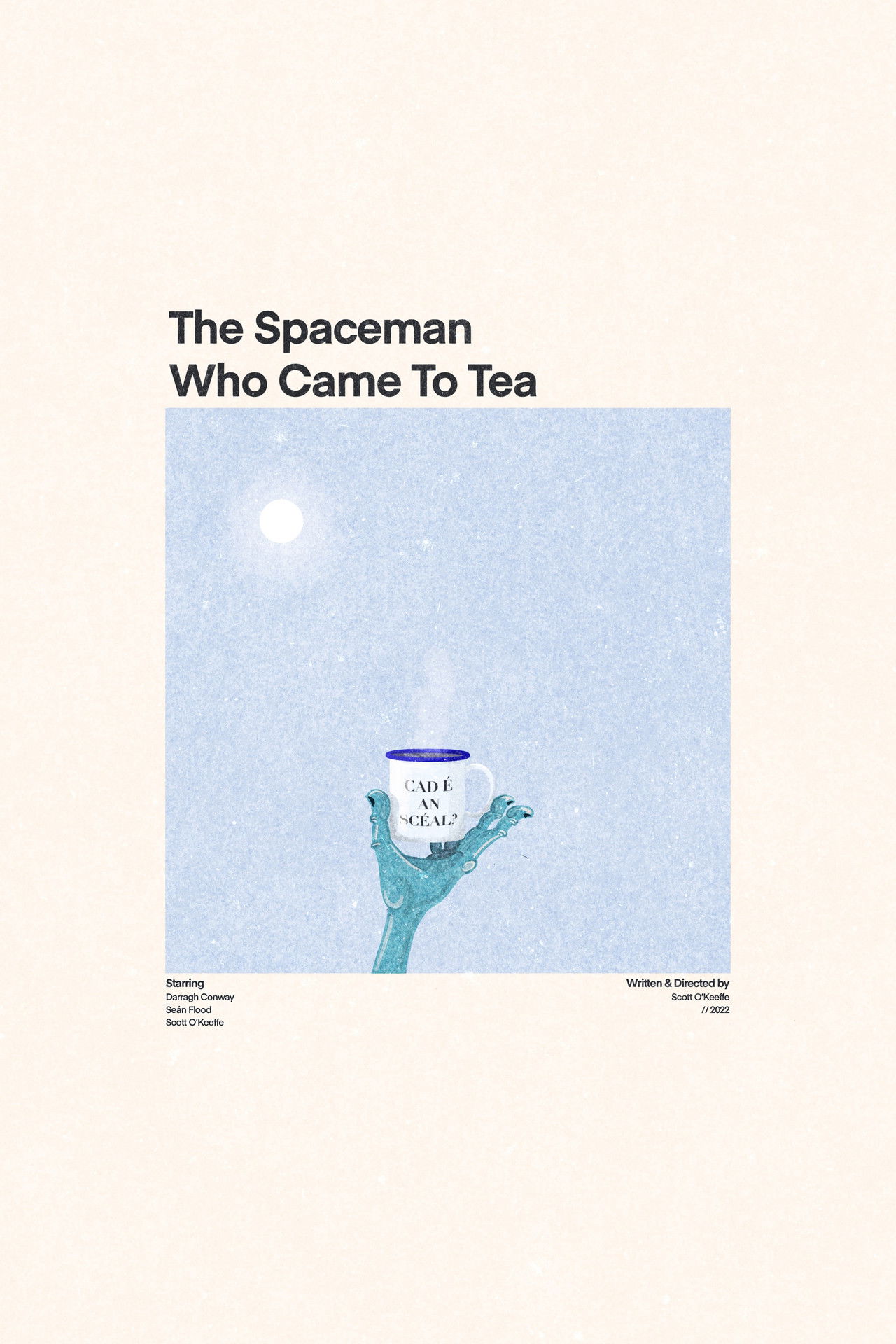 The Spaceman Who Came To Tea Backdrop
