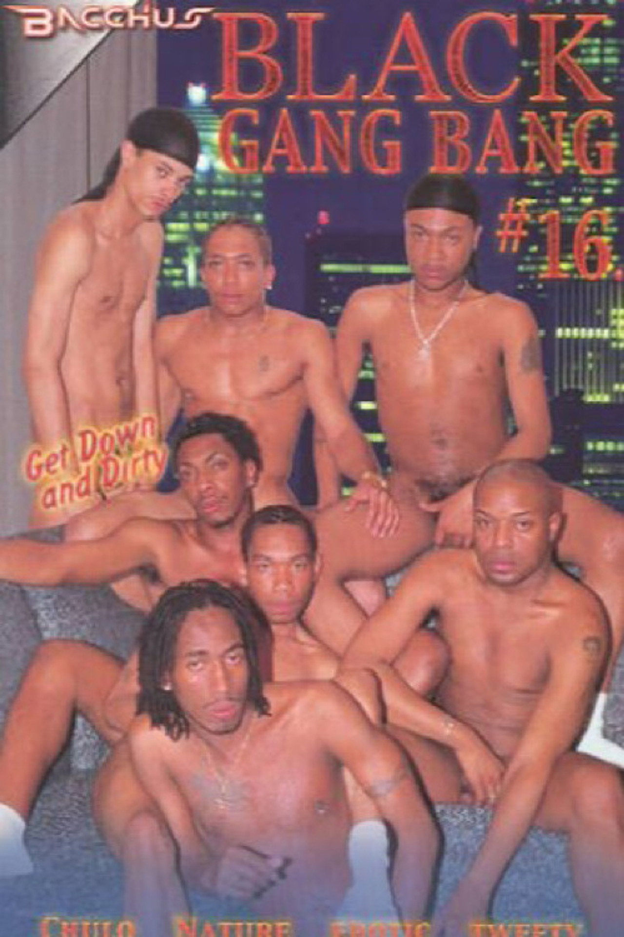 Black Gang Bang 16 filmaffisch