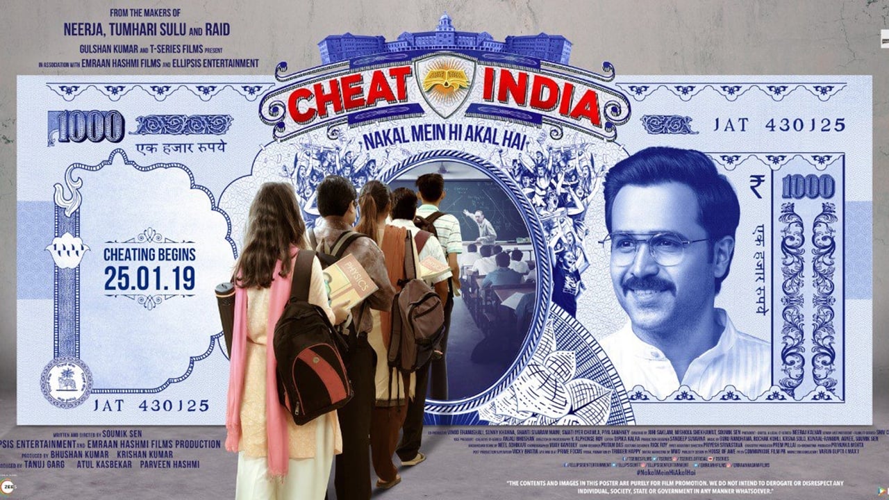 Cheat India movie poster