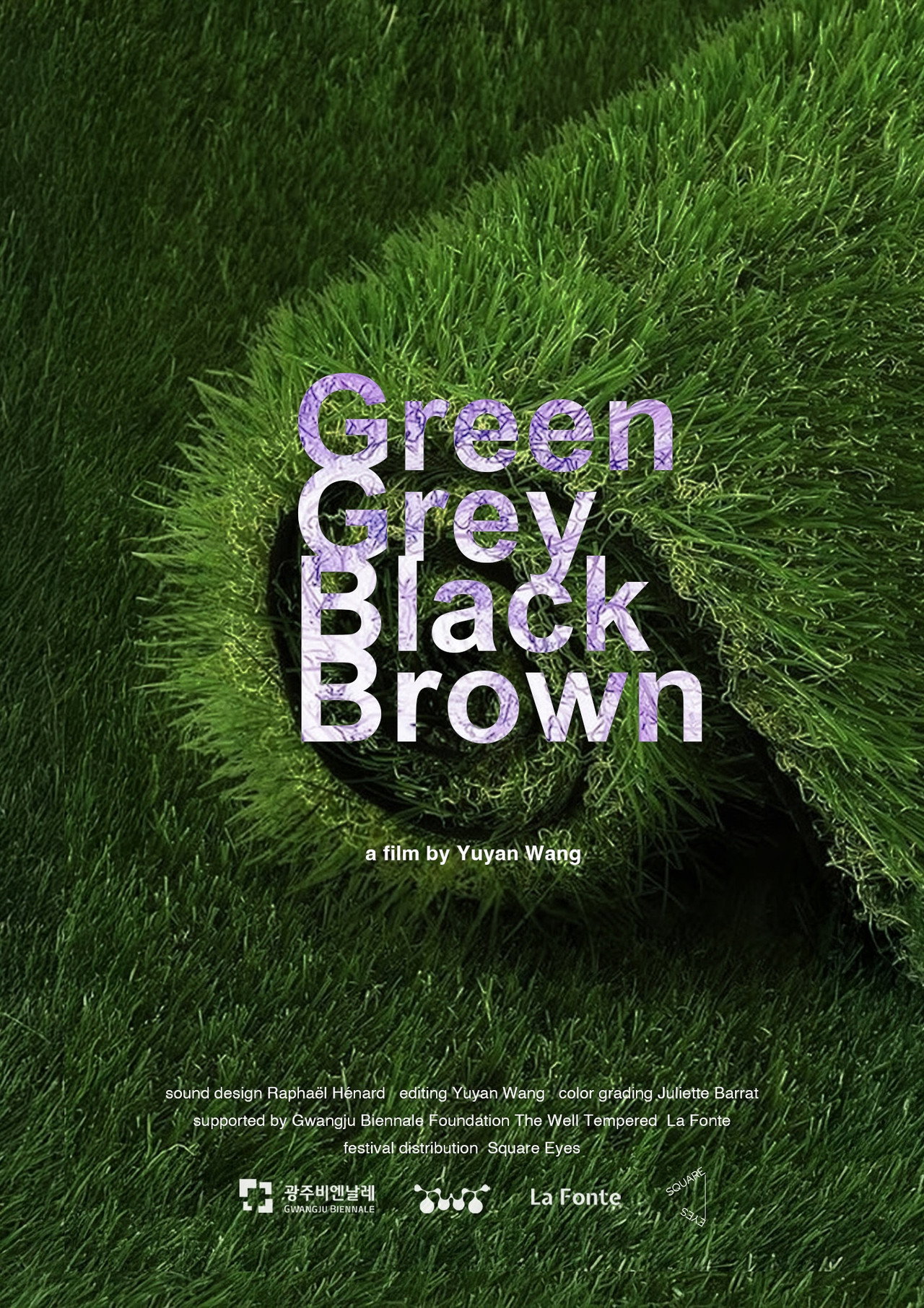 Green Grey Black Brown poster