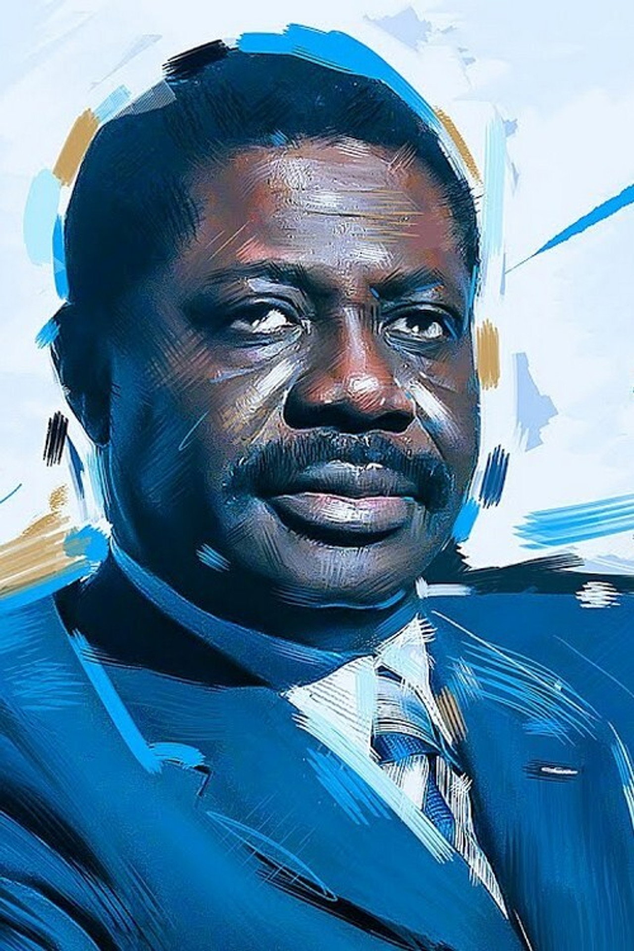 Hommage à Pape Diouf filmaffisch