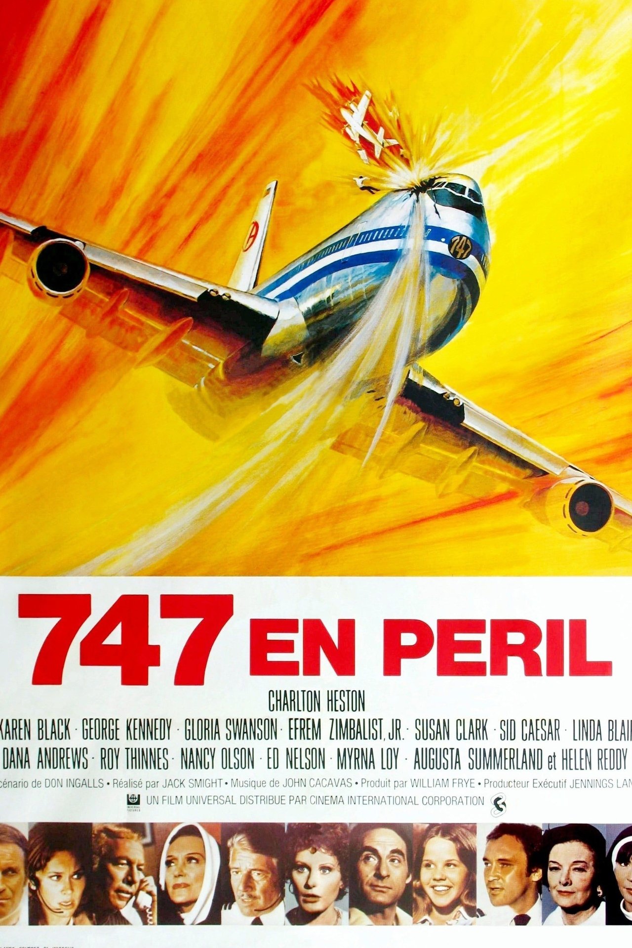 747 en péril poster