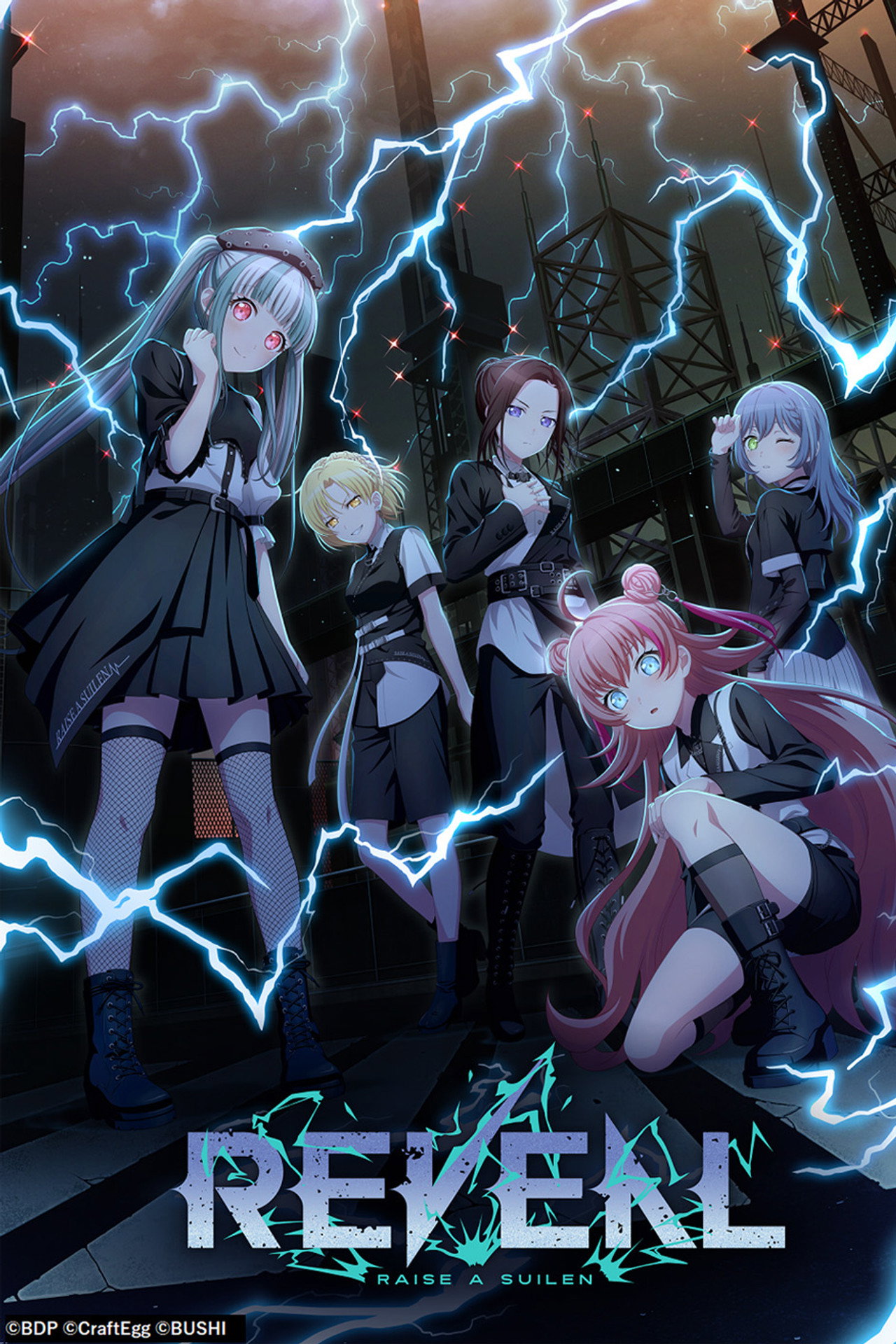 BanG Dream! 12th☆LIVE DAY3 : RAISE A SUILEN 「REVEAL」 filmaffisch