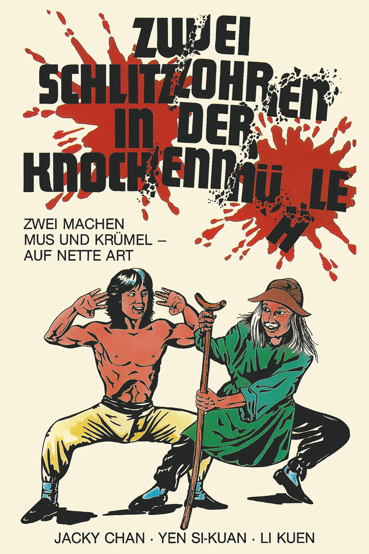 Zwei Schlitzohren in der Knochenmühle