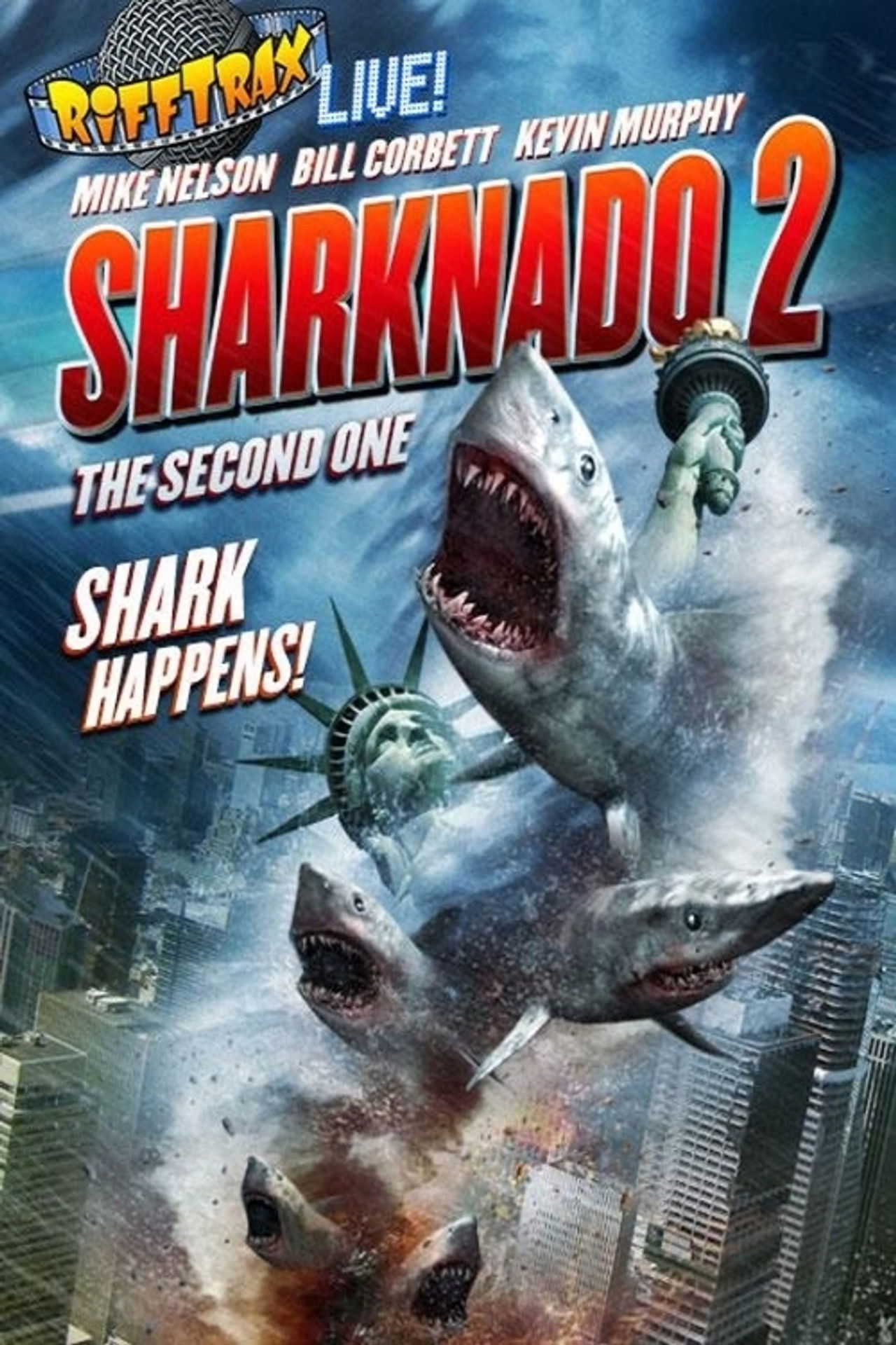 RiffTrax Live: Sharknado 2 Backdrop
