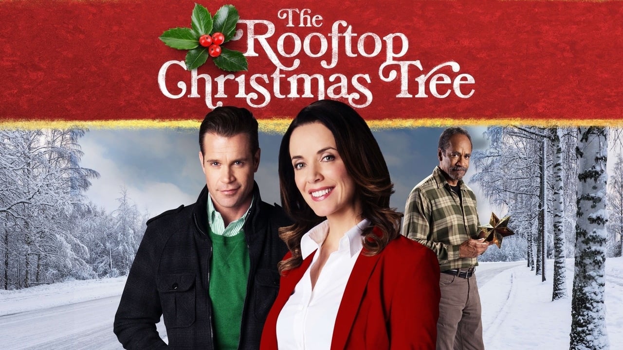 The Rooftop Christmas Tree background