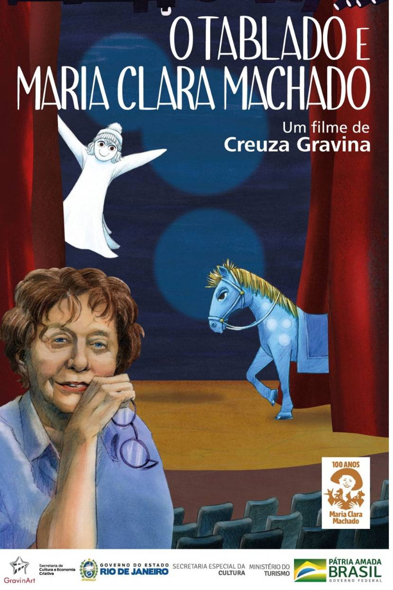 O Tablado e Maria Clara Machado Backdrop
