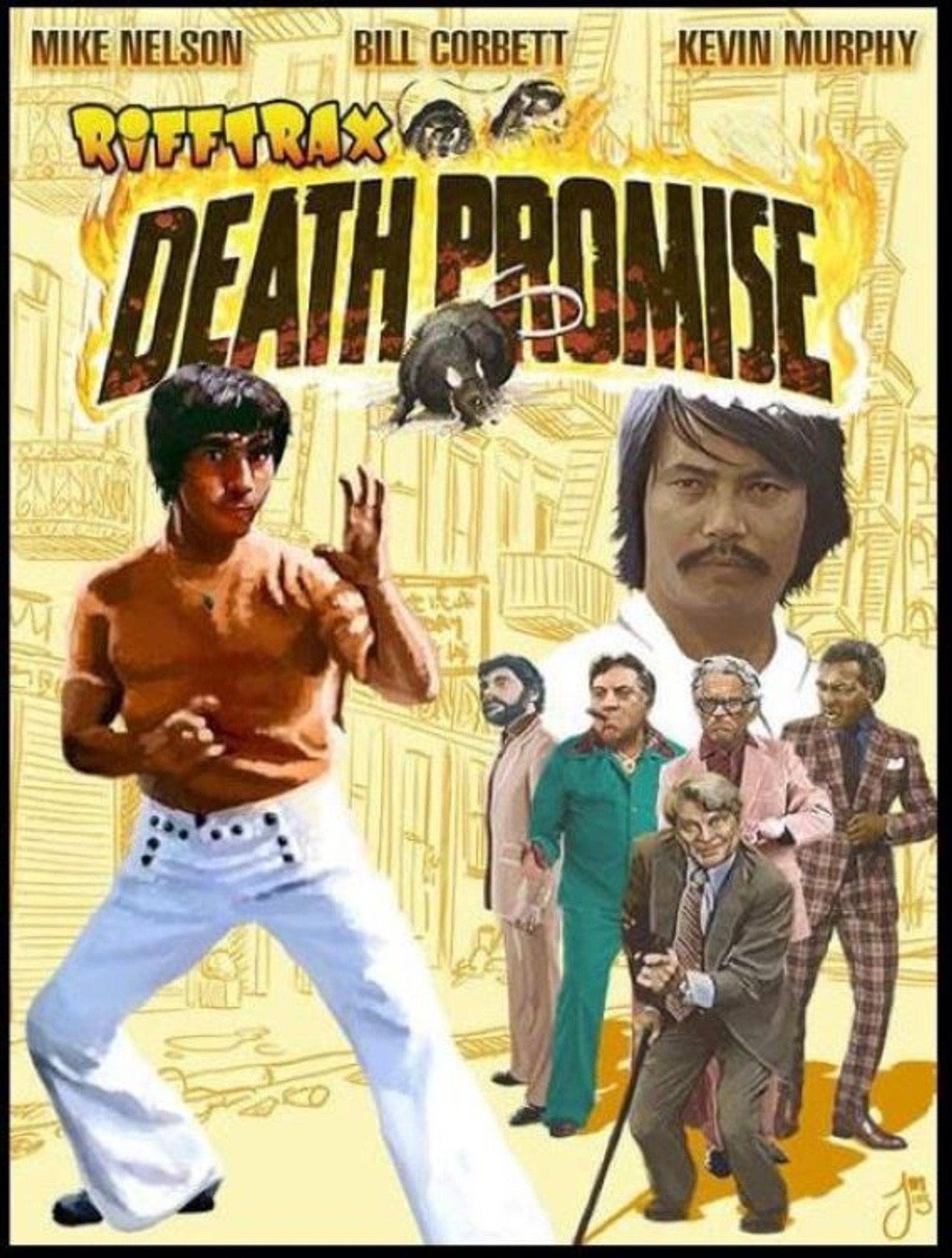 RiffTrax: Death Promise Backdrop