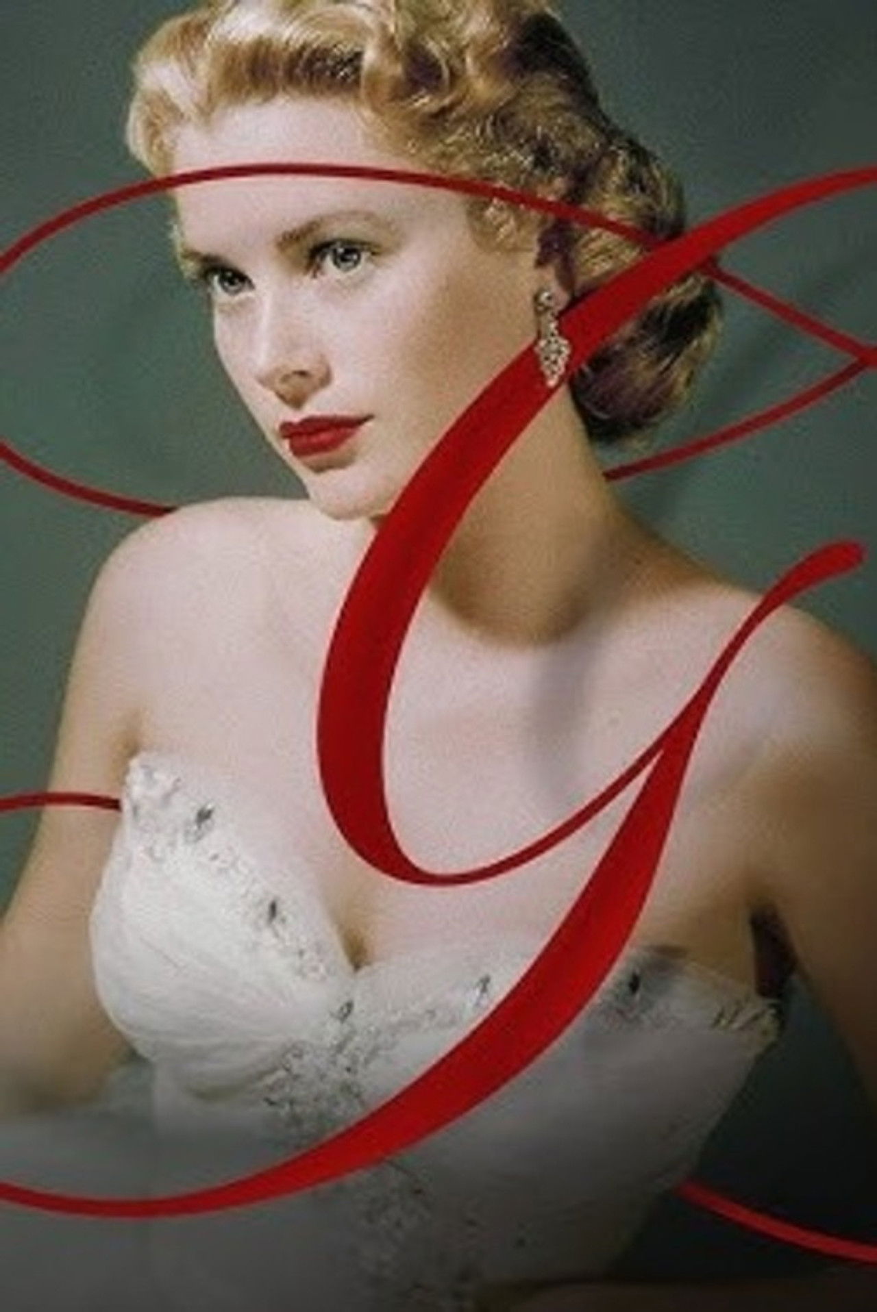 The Grace Kelly Scrapbook Backdrop