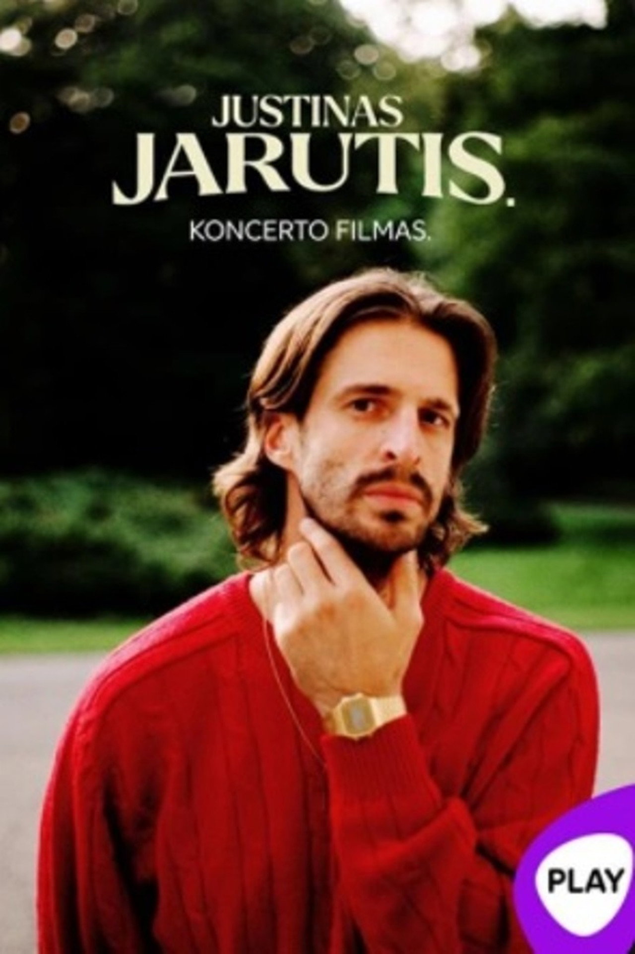 Justinas Jarutis. Koncerto filmas filmaffisch