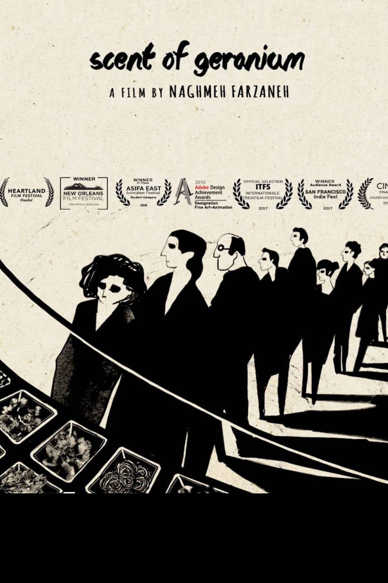 Scent of Geranium Backdrop