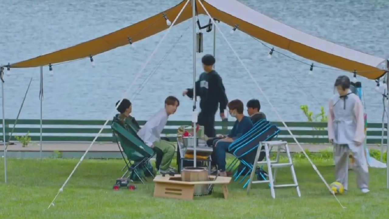 BTS In the SOOP backdrop