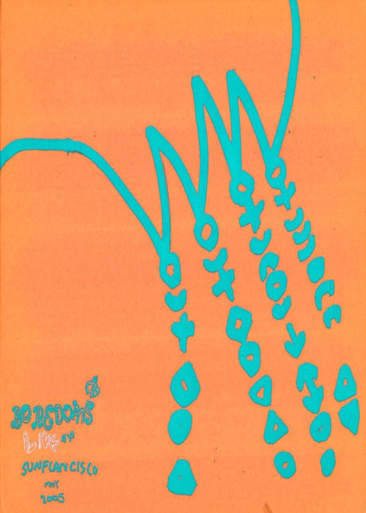 Boredoms - Live at Sunflancisco Backdrop