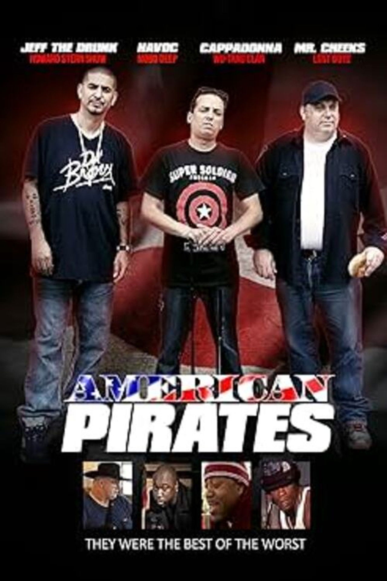 American Pirates Backdrop